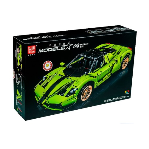 Конструктор MOULD KING 13074: Спортивная машина, 2790 деталей
