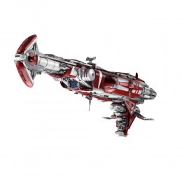 Конструктор MOULD KING, 21002, космический корабль Republic Cruiser, 8338 деталей, цвет: красный, серый
