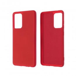 Чехол силиконовый без бренда для SAMSUNG Galaxy A52, Silicon Case Full, цвет: красный
