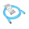 Кабель USB(m) - микро USB B(m) TELECOM TUS717, 1.8м, цвет: синий