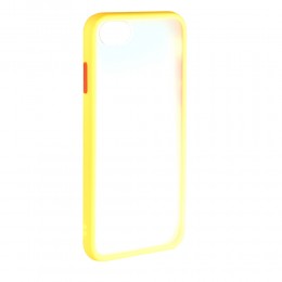 Накладка задняя без бренда для APPLE iPhone SE2/7/8, SHELL, цвет: жёлтый
