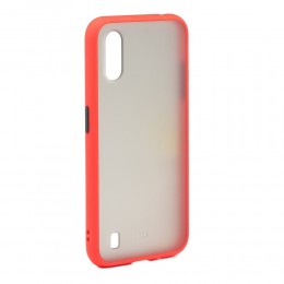 Накладка задняя без бренда для APPLE iPhone XS MAX, SHELL, цвет: красный
