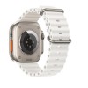 Ремешок для умных часов APPLE Watch 42/44/45/49mm HOCO, WA12 Original, силикон, цвет: белый