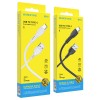 Кабель USB - Type-C Borofone BX51 Triumph, 1.0м, 3.0A, цвет: белый