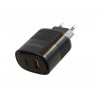 Блок питания сетевой 1 USB, Type-C FaisON C-2, Fortune, 2700mA, PD 18Вт, цвет: чёрный