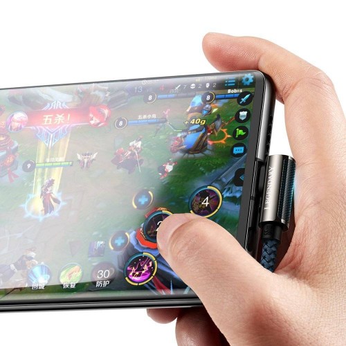Кабель USB Type-C Baseus Legend 1.0м 3.0А 66Вт, синий

