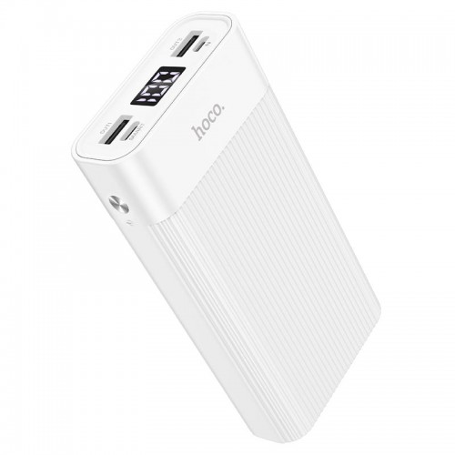 Аккумулятор внешний HOCO J85, Wellspring, 20000mAh, цвет: белый