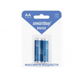 Батарейка AA SmartBuy LR06-2BL MAXX, (2/24/240), (арт.SBBM-2A02B)