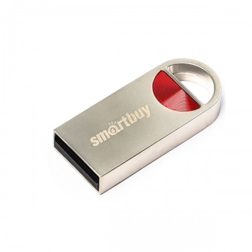 Флеш-накопитель 32Gb SmartBuy MC8, металл, USB 2.0, красный