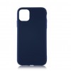 Чехол силиконовый FaisON для APPLE iPhone XI, №08, Silicone Case, цвет: синий, тёмный