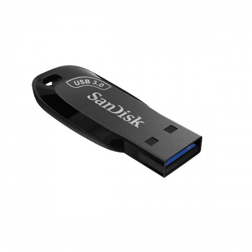 Флеш-накопитель 128Gb SanDisk Ultra Shift, USB 3.0, пластик, чёрный