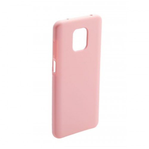 Чехол силиконовый FaisON для XIAOMI Redmi Note 9/ Redmi 10X 4G, №06, Silicone Case, цвет: розовый, светлый