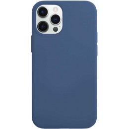 Чехол силиконовый без бренда для APPLE iPhone XI Pro, Silicon Case Full, тонкий, непрозрачный, матовый, цвет: синий