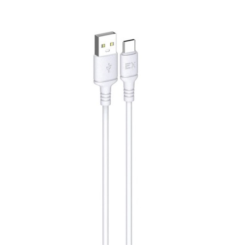 Кабель USB - Type-C Exployd EX-K-1509, 2.0м, 3,0А, цвет: белый