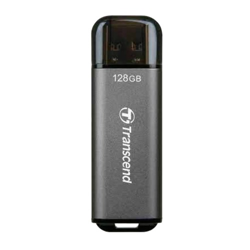 Флеш-накопитель 128Gb Transcend JetFlash 920, USB 3.2, пластик, серый, тёмный