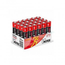 Батарейка AA Mirex R6-24Box Extra Power, 1.5B, (24/480)