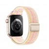 Ремешок для умных часов APPLE Watch 38/40/41mm HOCO, WA25 Original, нейлон, цвет: розовый, разноцветный узор