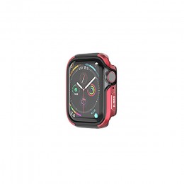 Чехол силиконовый K-Doo для APPLE Watch Series 7 45mm, силикон, метал, цвет: красный