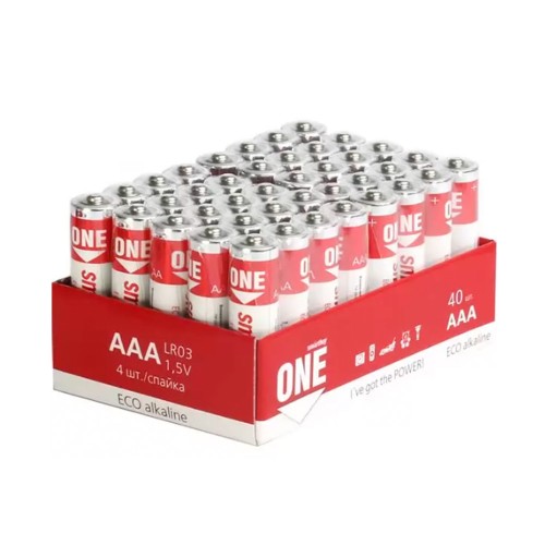 Батарейка AAA SmartBuy LR03-40BOX ONE BULK ECO, 1.5В, (40/960)