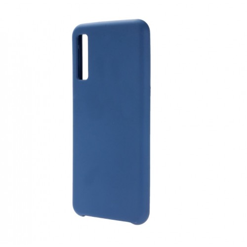 Чехол силиконовый FaisON для SAMSUNG Galaxy A50, №20, Silicone Case, цвет: синий, тёмный