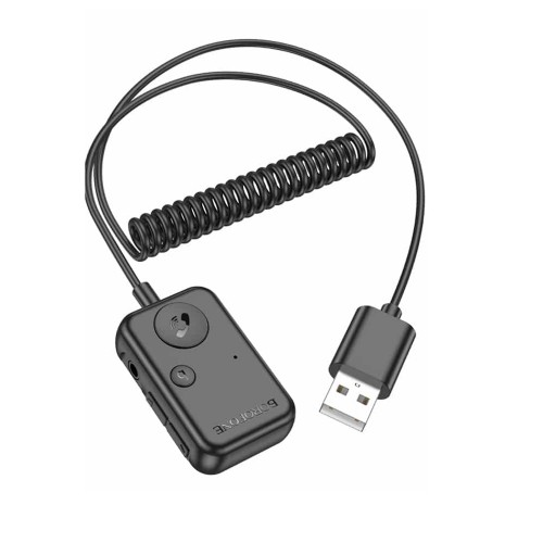 FM-трансмиттер Borofone BC49 June, Bluetooth, чёрный
