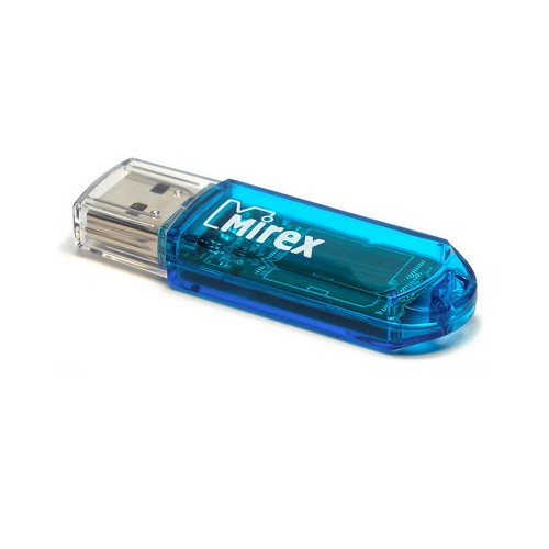 Флеш-накопитель 4Gb Mirex ELF, USB 2.0, пластик, синий