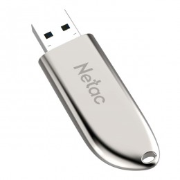 Флеш-накопитель 16Gb Netac U352, USB 2.0, металл, золотой