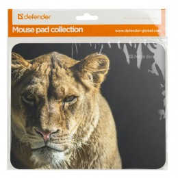 Коврик игровой Defender, Wild Animals, 220x180мм, ткань
