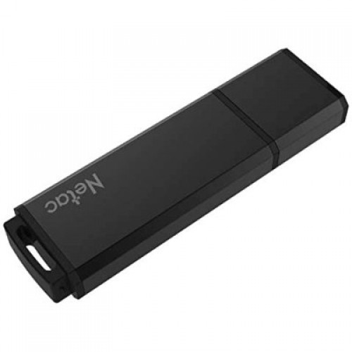 Флеш-накопитель 32Gb Netac U351, USB 2.0, металл, чёрный