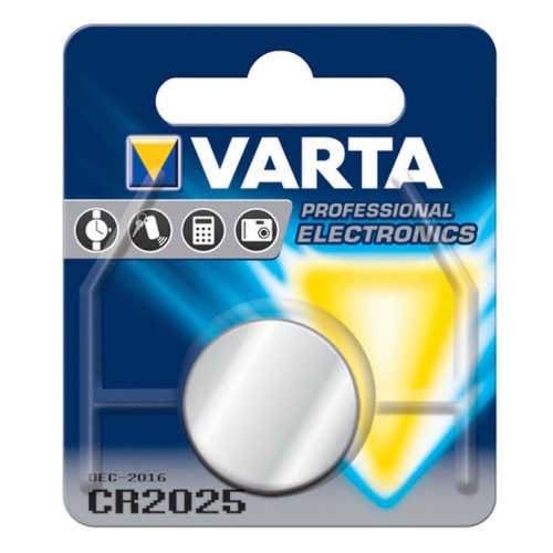 Батарейка Varta CR2025-1BL Professional Electronics, 1.55В, (1/10/100)