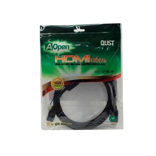 Кабель HDMI(m) - HDMI(m) Aopen ACG517D, 1.8м, цвет: чёрный