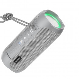 Колонка портативная Borofone, BR21, Sports, Bluetooth, цвет: серый
