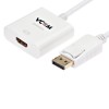 Переходник DisplayPort(m) - HDMI(f) VCOM CG601, 0.2м, 4k, 30Гц, цвет: белый