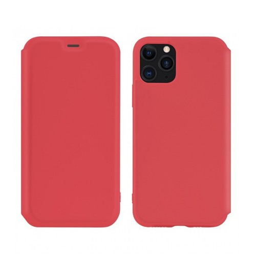 Чехол-книжка HOCO для iPhone XI Pro, красный, силиконовый
