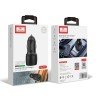 Блок питания автомобильный Earldom ES-CC7M 2 USB, 3.0A, чёрный

