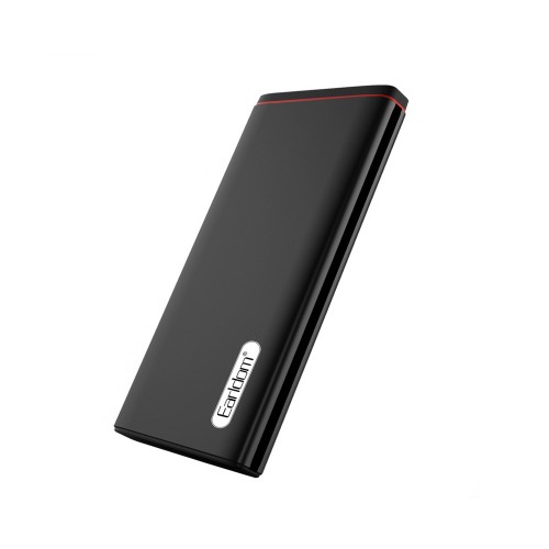 Аккумулятор внешний Earldom ET-PB34, 10000mAh, пластик, 1 USB выход, 2.0A, цвет: синий