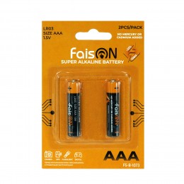 Батарейка AAA FaisON LR03-2BL Ultra Alkaline, 1.5B, (2/40/800), (арт.FS-B-1073)