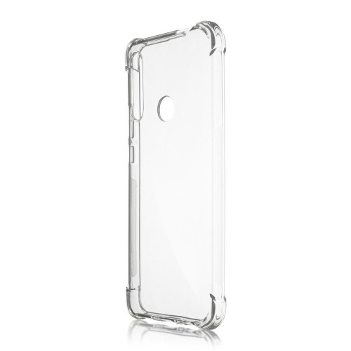 Чехол силиконовый противоударный для Samsung Galaxy A20S прозрачный
