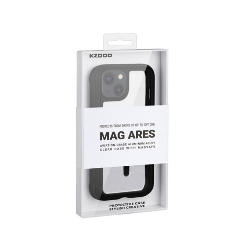 Накладка задняя K-Doo для APPLE iPhone 14 Pro Max, Mag Ares, поддержка Magsafe, цвет: синий, тёмный