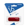 Флеш-накопитель 16Gb SmartBuy Clue, USB 2.0, пластик, красный, тёмный