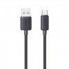 Кабель USB - Type-C Usams US-SJ693 KY Series, 2.0м, 3,0А, цвет: чёрный