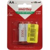 Аккумулятор AA SmartBuy, R06-2BL, 2300mAh, (2/24/240)