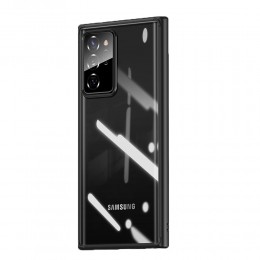 Чехол силиконовый Usams для SAMSUNG Galaxy Note 20, US-BH595, Janz, противоударный, цвет: чёрный