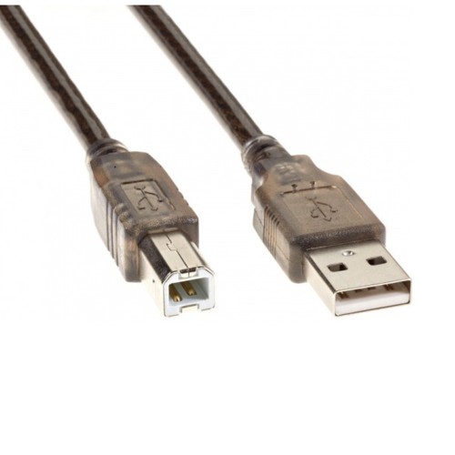 Кабель USB 2.0 A(m) - USB 2.0 B(m) TELECOM VUS6900T, 1.8м, чёрный
