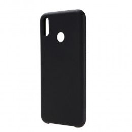 Чехол силиконовый FaisON для HUAWEI Y7 (2019), №18, Silicone Case, цвет: чёрный