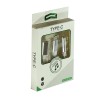 Переходник Type-C(m) на Jack 3,5mm(f), серебряный, плетёный

