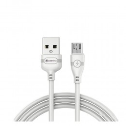 Кабель USB - микро USB Connect GC-63m, 1.0м, 2.1A, цвет: белый
