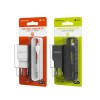 Блок питания Borofone BA19A 1 USB, 1000mA, белый, с кабелем
