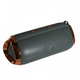 Колонка портативная без бренда, ET-801, Bluetooth, цвет: серый
