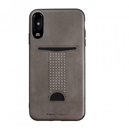 Чехол силиконовый Remax для APPLE iPhone XR, RM-1668, Milxuan, цвет: серый
